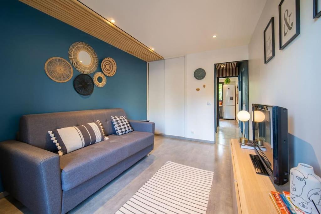 Air-Conditioned Apartment With Private Parking Marseilles Buitenkant foto